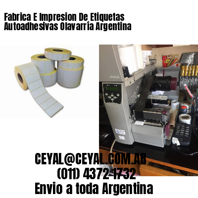 Fabrica E Impresion De Etiquetas Autoadhesivas Olavarría Argentina