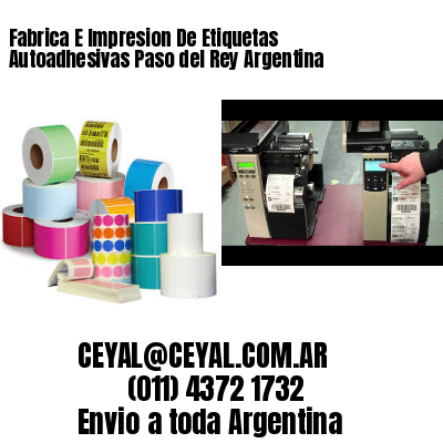 Fabrica E Impresion De Etiquetas Autoadhesivas Paso del Rey Argentina