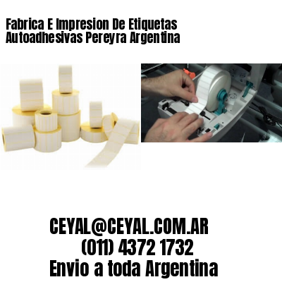Fabrica E Impresion De Etiquetas Autoadhesivas Pereyra Argentina