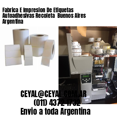 Fabrica E Impresion De Etiquetas Autoadhesivas Recoleta  Buenos Aires Argentina