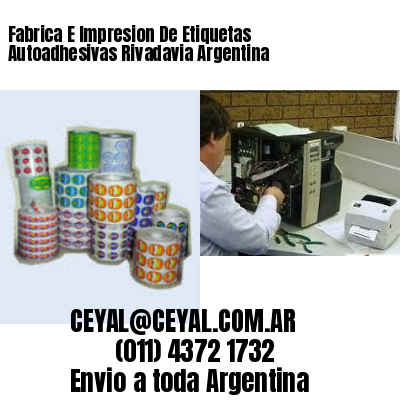 Fabrica E Impresion De Etiquetas Autoadhesivas Rivadavia Argentina