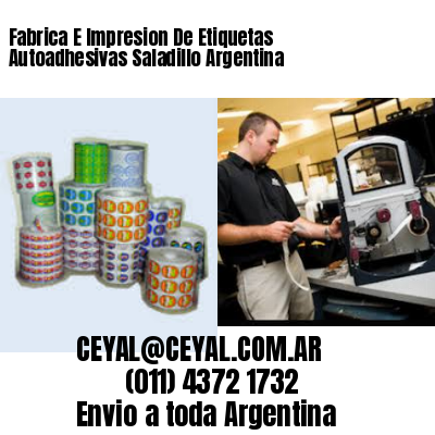 Fabrica E Impresion De Etiquetas Autoadhesivas Saladillo Argentina
