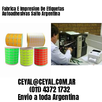 Fabrica E Impresion De Etiquetas Autoadhesivas Salto Argentina