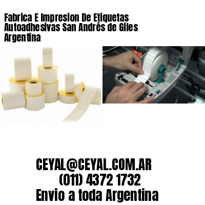 Fabrica E Impresion De Etiquetas Autoadhesivas San Andrés de Giles Argentina