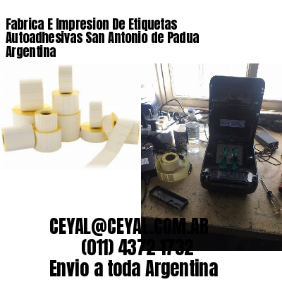 Fabrica E Impresion De Etiquetas Autoadhesivas San Antonio de Padua Argentina