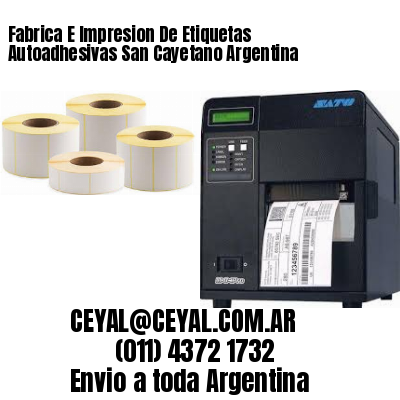 Fabrica E Impresion De Etiquetas Autoadhesivas San Cayetano Argentina