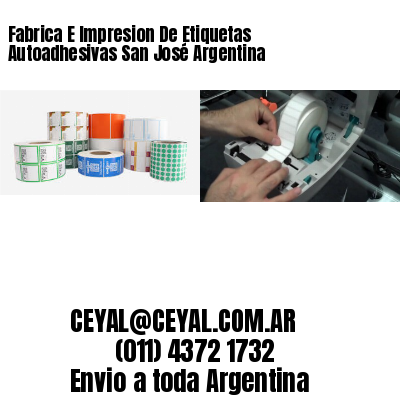 Fabrica E Impresion De Etiquetas Autoadhesivas San José Argentina