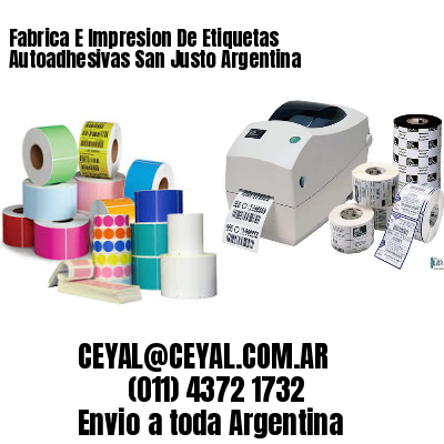 Fabrica E Impresion De Etiquetas Autoadhesivas San Justo Argentina