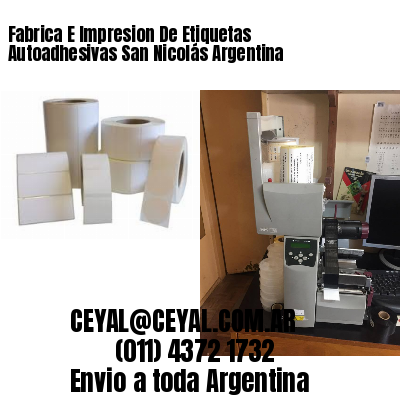 Fabrica E Impresion De Etiquetas Autoadhesivas San Nicolás Argentina