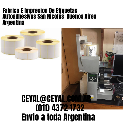 Fabrica E Impresion De Etiquetas Autoadhesivas San Nicolás  Buenos Aires Argentina