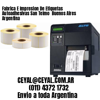 Fabrica E Impresion De Etiquetas Autoadhesivas San Telmo  Buenos Aires Argentina