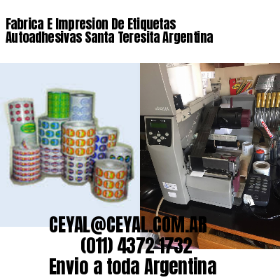 Fabrica E Impresion De Etiquetas Autoadhesivas Santa Teresita Argentina