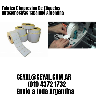 Fabrica E Impresion De Etiquetas Autoadhesivas Tapalqué Argentina