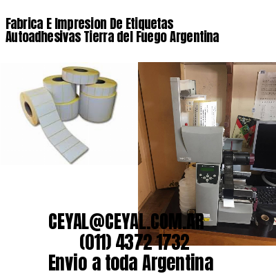 Fabrica E Impresion De Etiquetas Autoadhesivas Tierra del Fuego Argentina