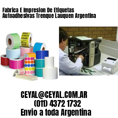 Fabrica E Impresion De Etiquetas Autoadhesivas Trenque Lauquen Argentina