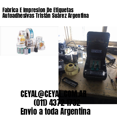Fabrica E Impresion De Etiquetas Autoadhesivas Tristán Suárez Argentina