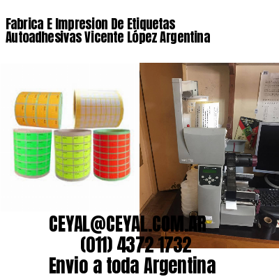 Fabrica E Impresion De Etiquetas Autoadhesivas Vicente López Argentina
