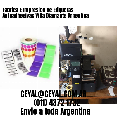 Fabrica E Impresion De Etiquetas Autoadhesivas Villa Diamante Argentina