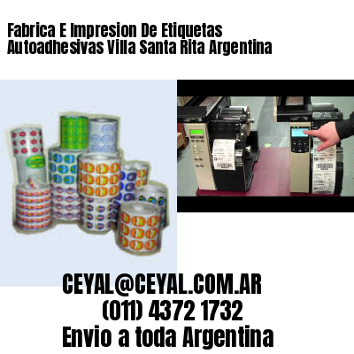 Fabrica E Impresion De Etiquetas Autoadhesivas Villa Santa Rita Argentina