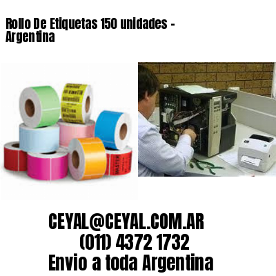 Rollo De Etiquetas 150 unidades – Argentina