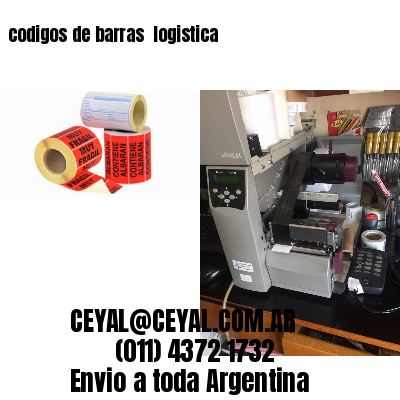 codigos de barras 	logistica
