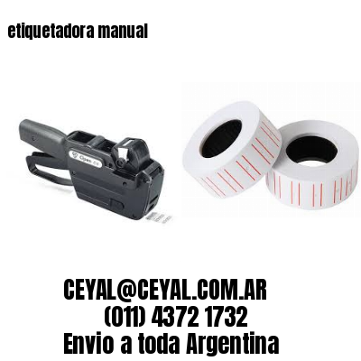 etiquetadora manual