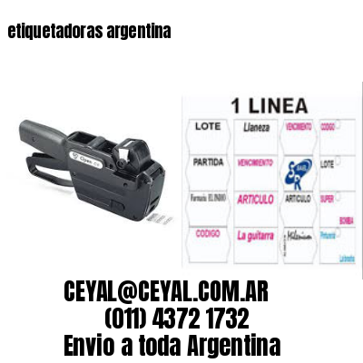 etiquetadoras argentina