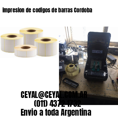 impresion de codigos de barras Cordoba
