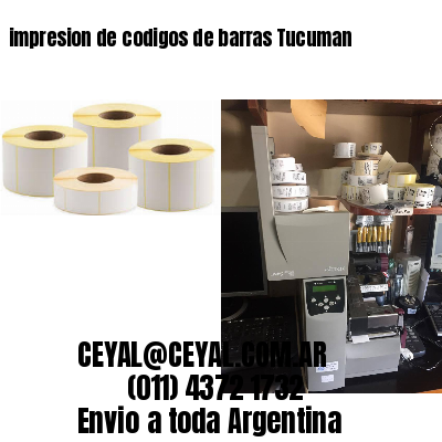 impresion de codigos de barras Tucuman