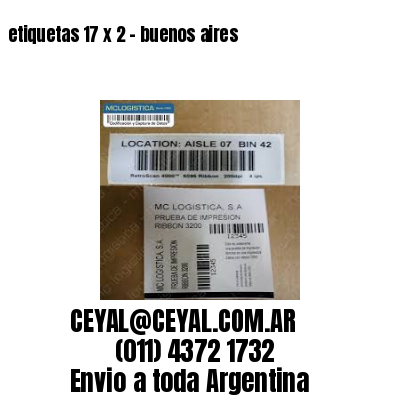 etiquetas 17 x 2 – buenos aires