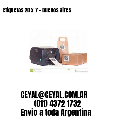 etiquetas 20 x 7 – buenos aires