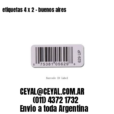 etiquetas 4 x 2 – buenos aires