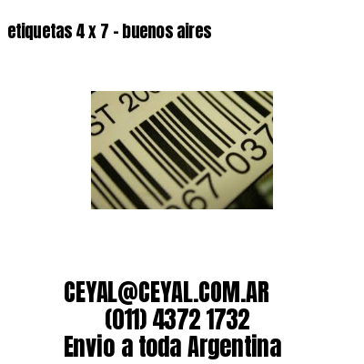 etiquetas 4 x 7 – buenos aires