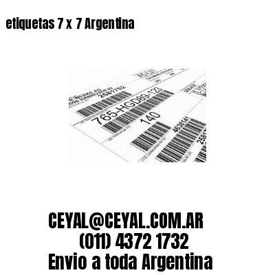 etiquetas 7 x 7 Argentina