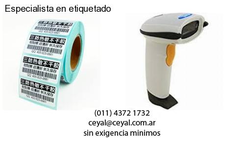 75 x 25 Termicas x 500 etiquetas – Argentina