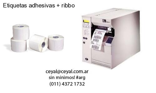 Etiquetas adhesivas   ribbo