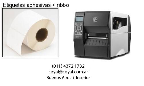 Etiquetas adhesivas   ribbo