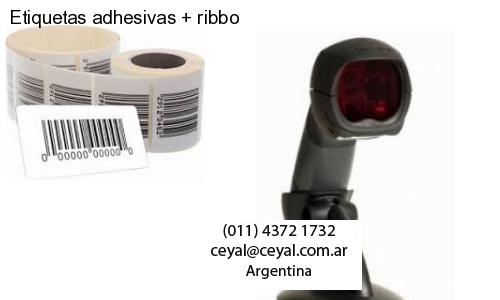 Etiquetas adhesivas   ribbo