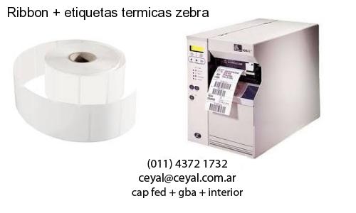 Ribbon   etiquetas termicas zebra