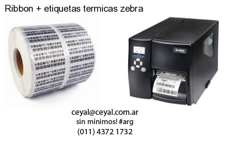 Ribbon   etiquetas termicas zebra