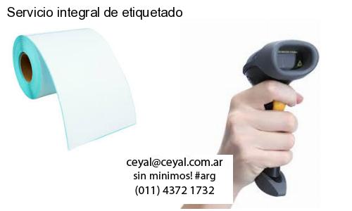Servicio integral de etiquetado