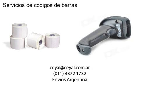 Servicios de codigos de barras