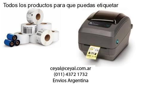 Todos los productos para que puedas etiquetar