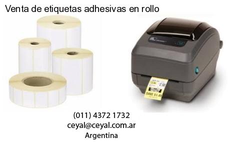 Venta de etiquetas adhesivas en rollo