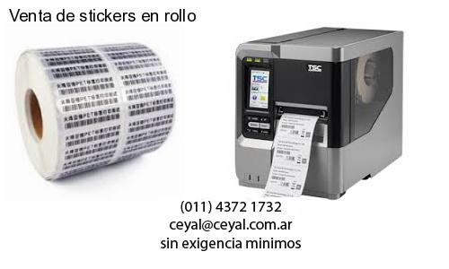 Venta de stickers en rollo