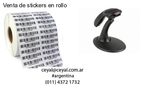 Venta de stickers en rollo