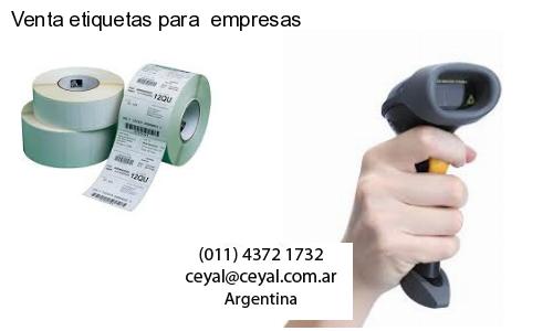 Venta etiquetas para  empresas