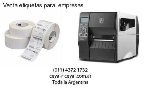 50 X 25 Termicas x 500 etiquetas – Argentina