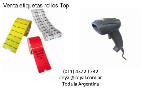 Venta etiquetas rollos Top