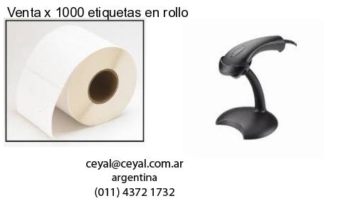 55 x 44 OPP x 500 etiquetas – Argentina